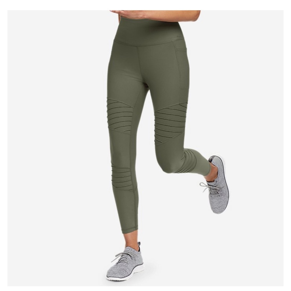 Eddie Bauer Trail Tight High-Rise Moto Leggings M